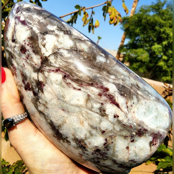 MASSIVE Rubellite (Red Tourmaline) Free-Form - Picture 9 of 15
